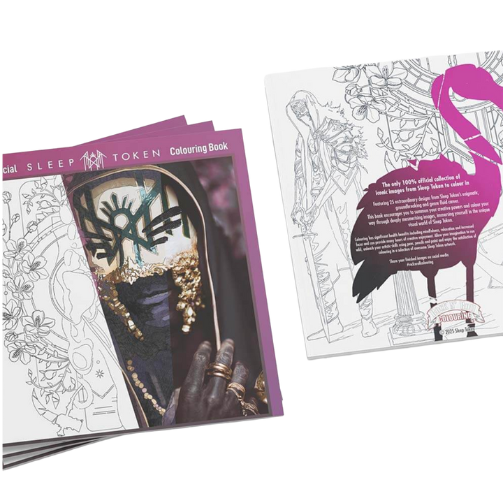 Official Sleep Token Colouring Book