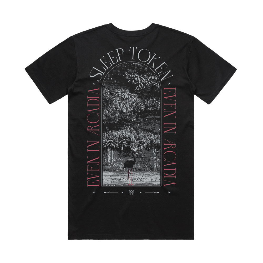 Even In Arcadia Arch Tee - Black