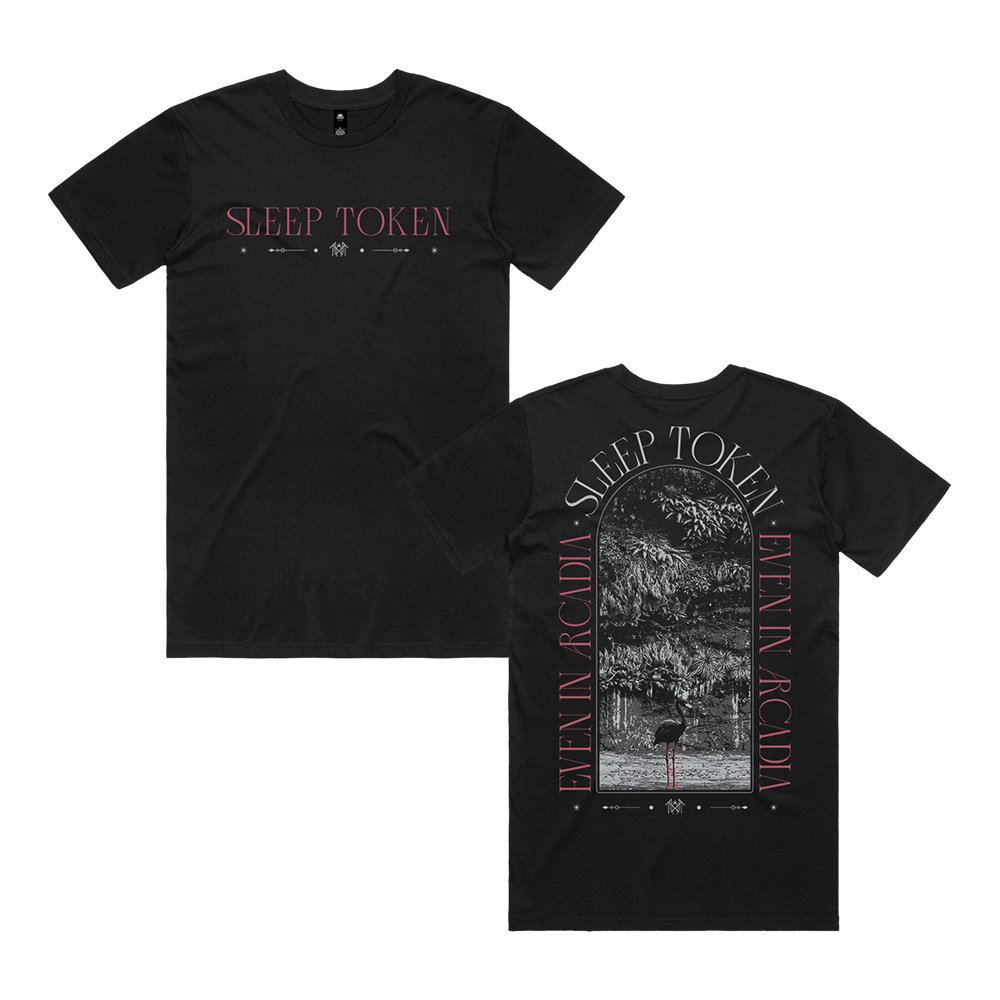 Even In Arcadia Arch Tee - Black