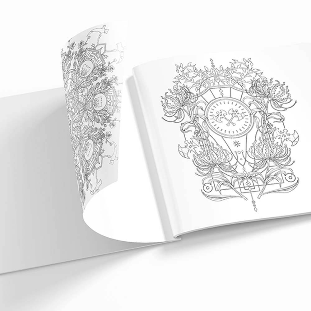 Official Sleep Token Colouring Book