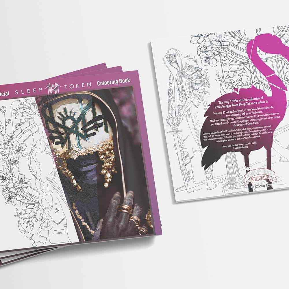 Official Sleep Token Colouring Book