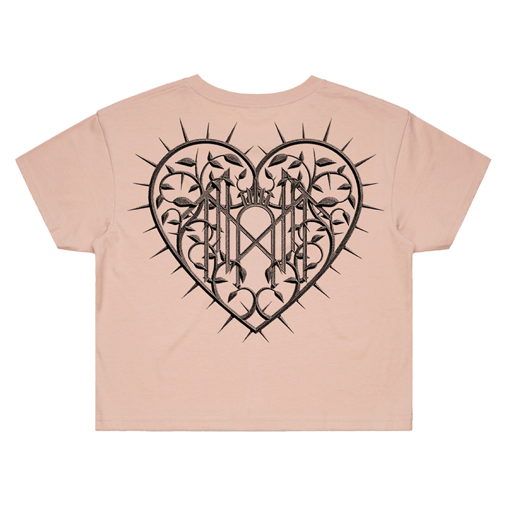 Heart Crop - Pale Pink