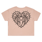 Heart Crop - Pale Pink