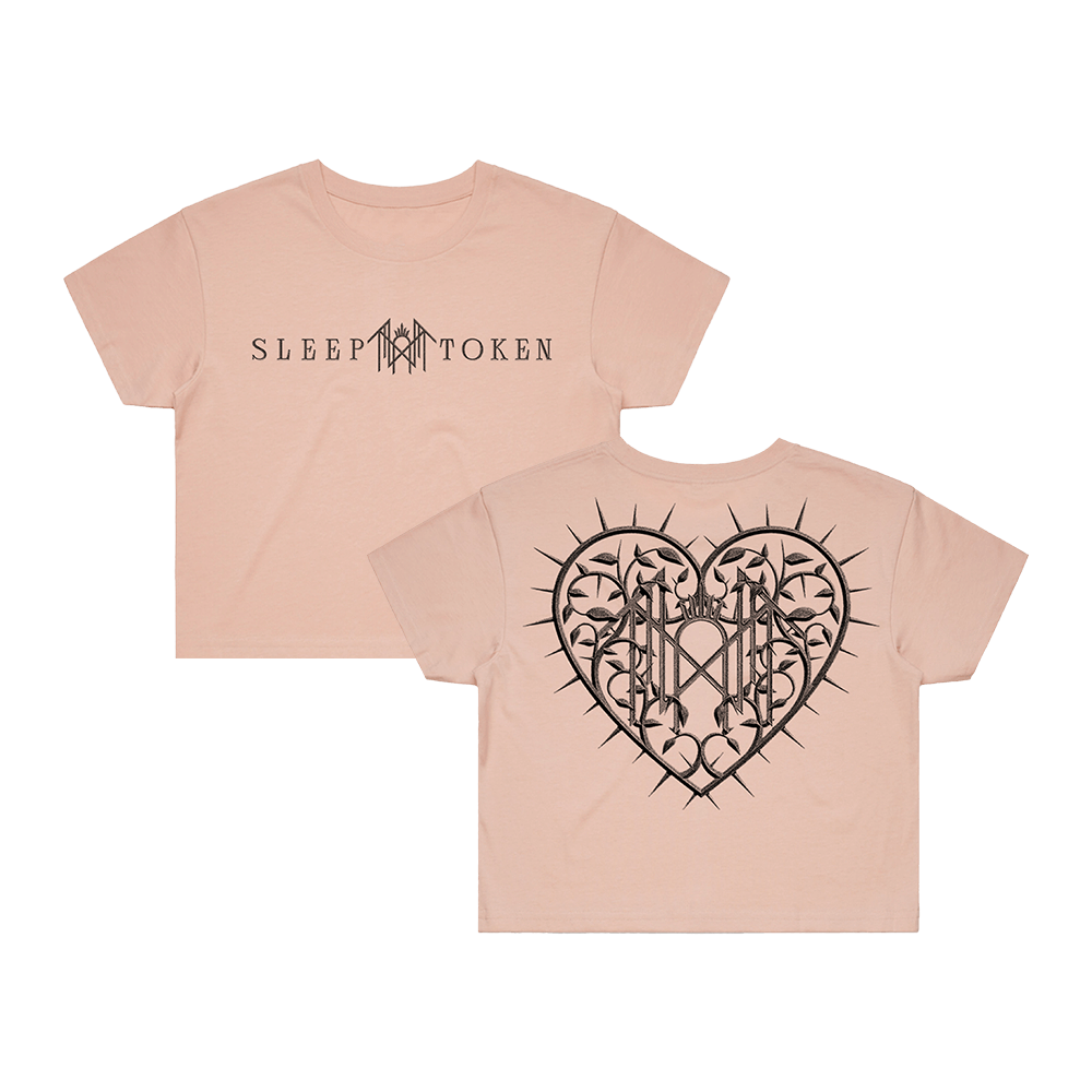Heart Crop - Pale Pink