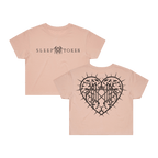 Heart Crop - Pale Pink
