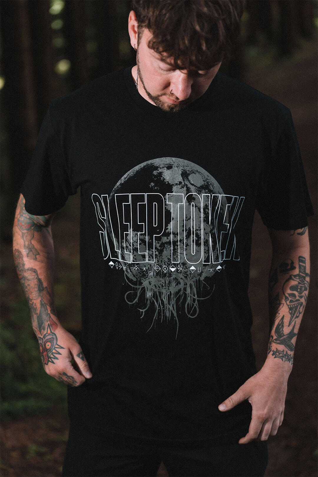Sleep Token Moon Tee - Black