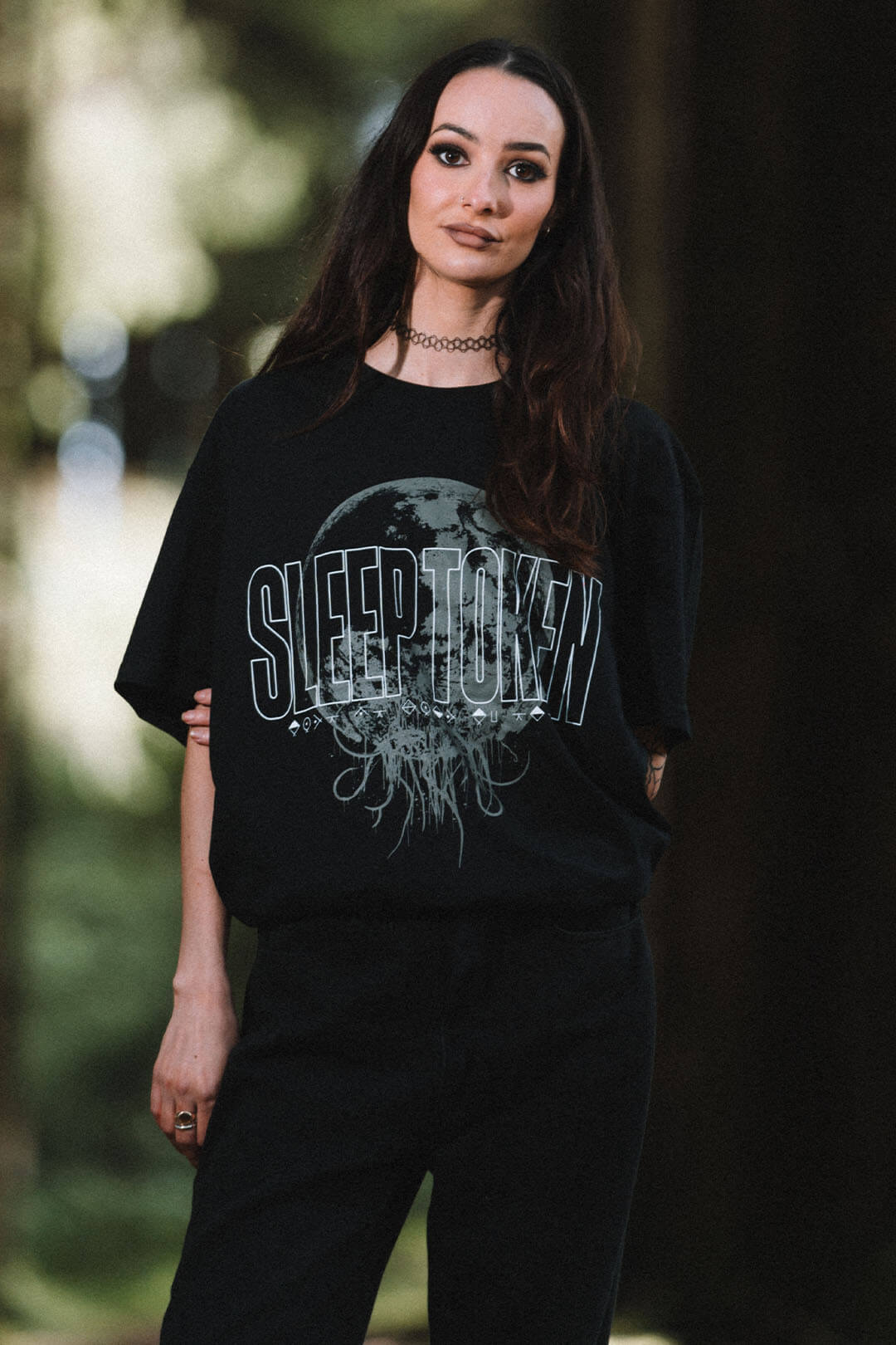 Sleep Token Moon Tee - Black