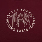 Nothing Lasts Forever Tee - Burgundy