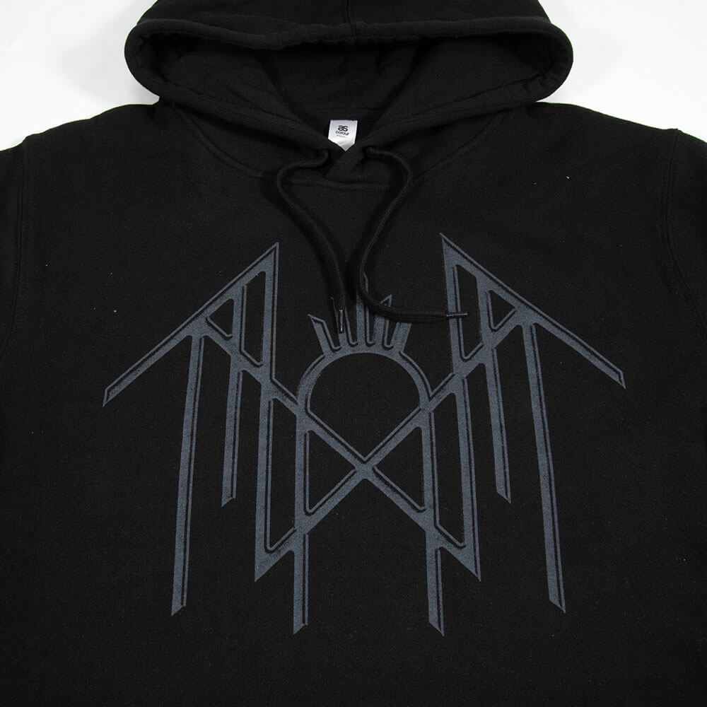 Stone Emblem Hoodie - Black (AS Colour)