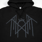 Stone Emblem Hoodie - Black (AS Colour)