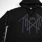 Stone Emblem Hoodie - Black (AS Colour)