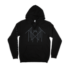 Stone Emblem Hoodie - Black (AS Colour)