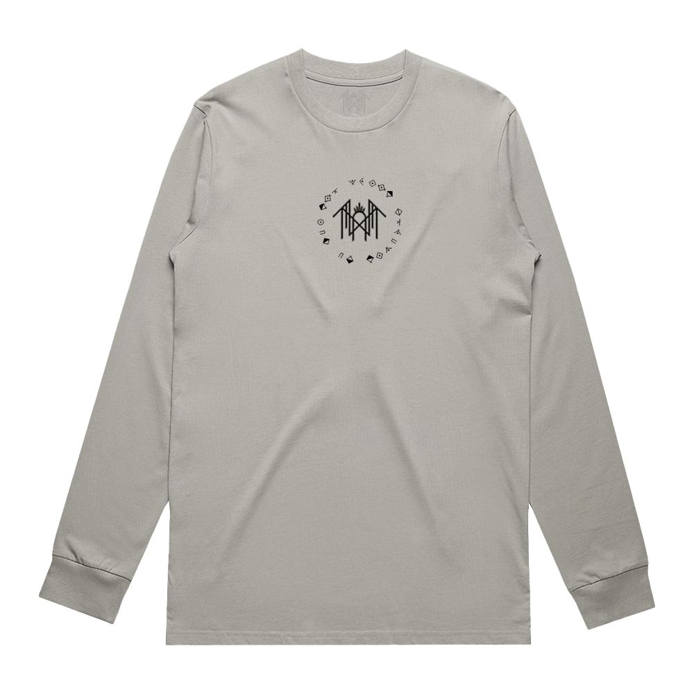 Embroidered Emblem Longsleeve - Storm