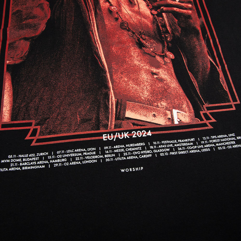 EU/UK Tour 2024 Tee - Black (AS Colour)