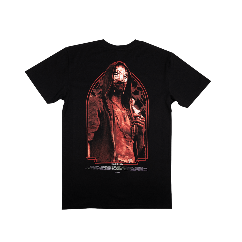 EU/UK Tour 2024 Tee - Black (AS Colour)