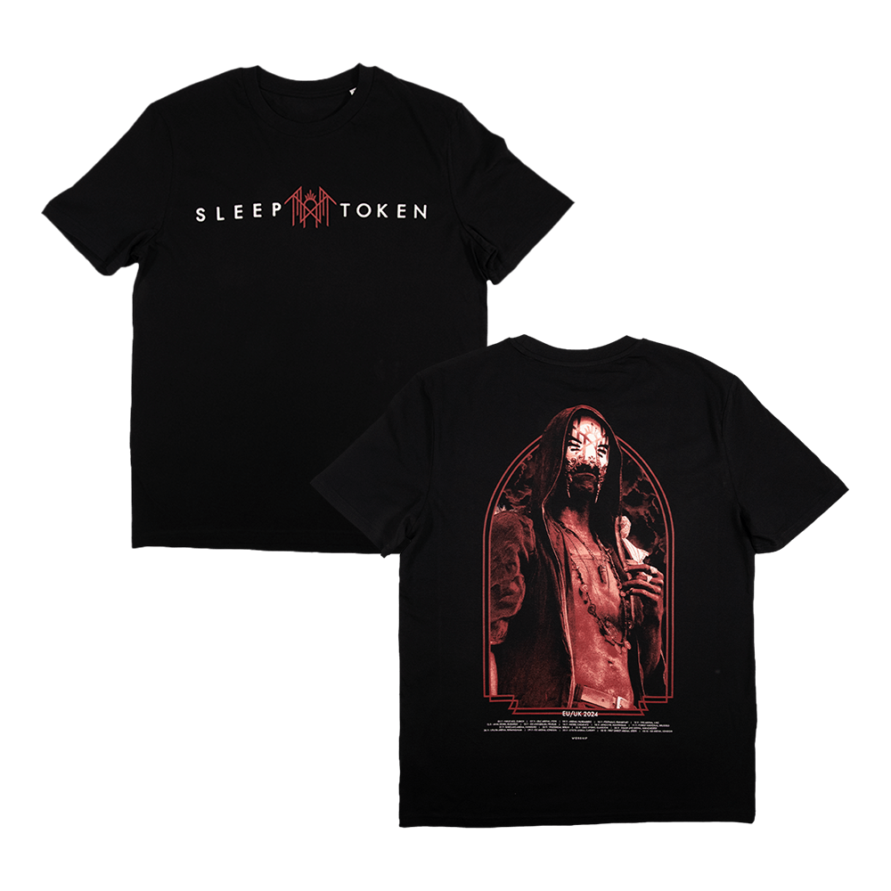 EU/UK Tour 2024 Tee - Black (StanleyStella)