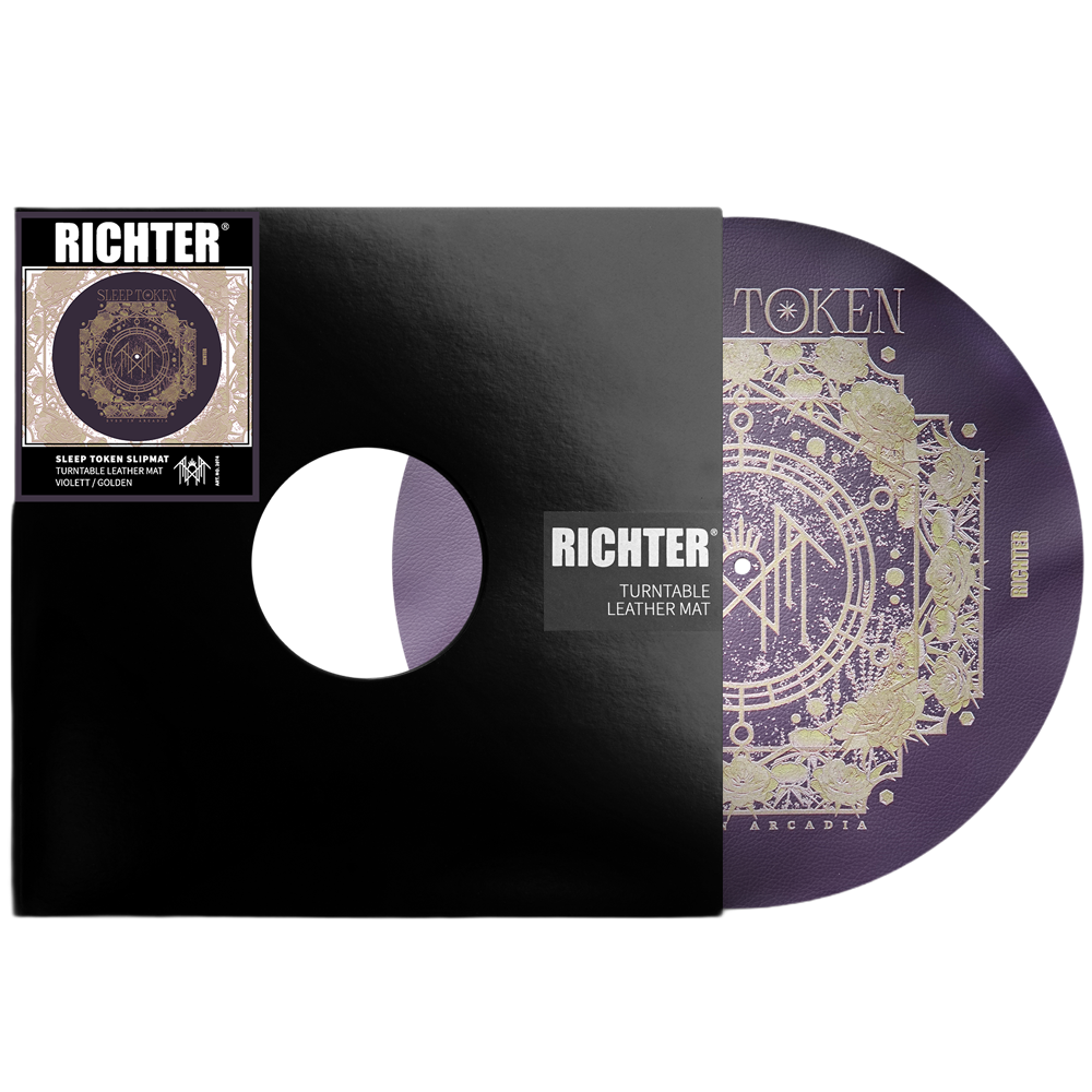 Symbol Leather Turntable Slipmat (PRE-ORDER)