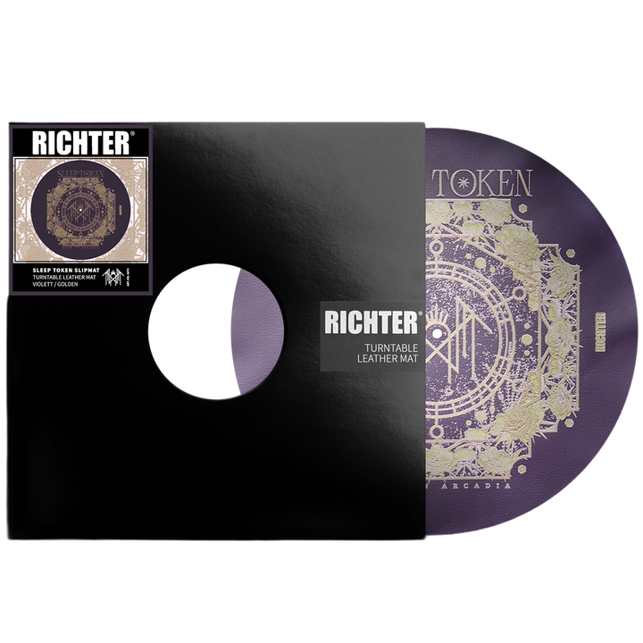 Symbol Leather Turntable Slipmat (PRE-ORDER)