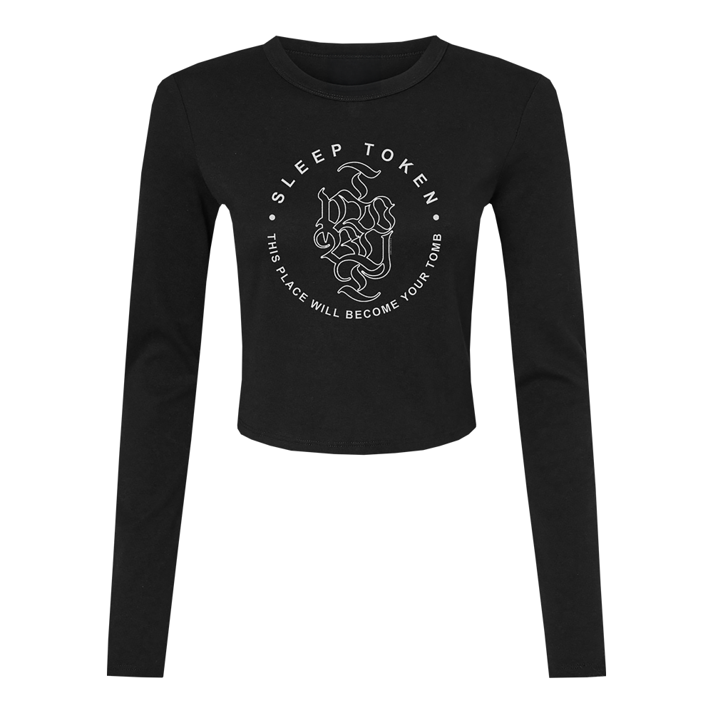 Tomb Circle Women's Long Sleeve Baby Tee